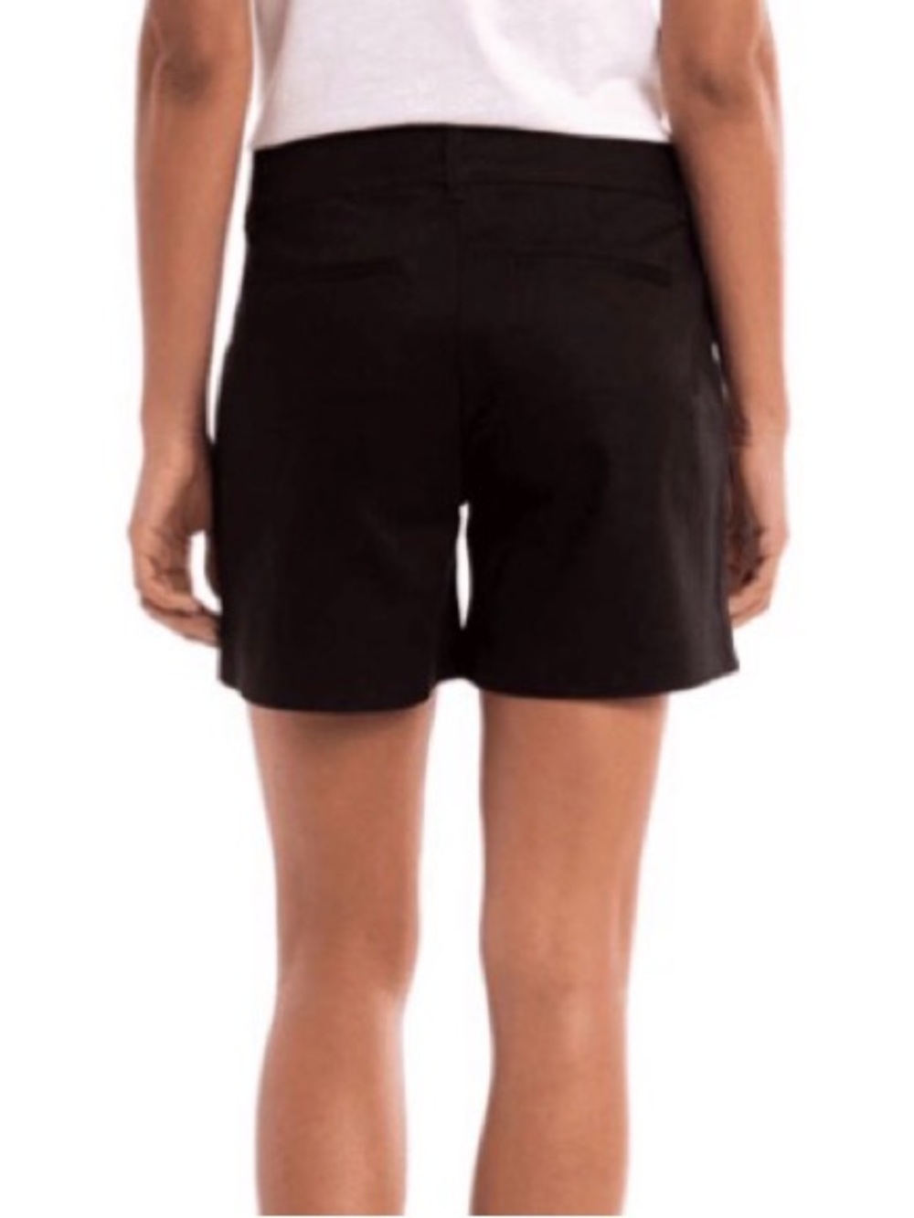 Isaac Mizrahi NY - 5" Inseam Stretch Tailored Trouser Shorts - black - new - Picture 2 of 7